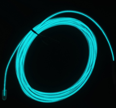 Luces decorativas azul claro de 2 m