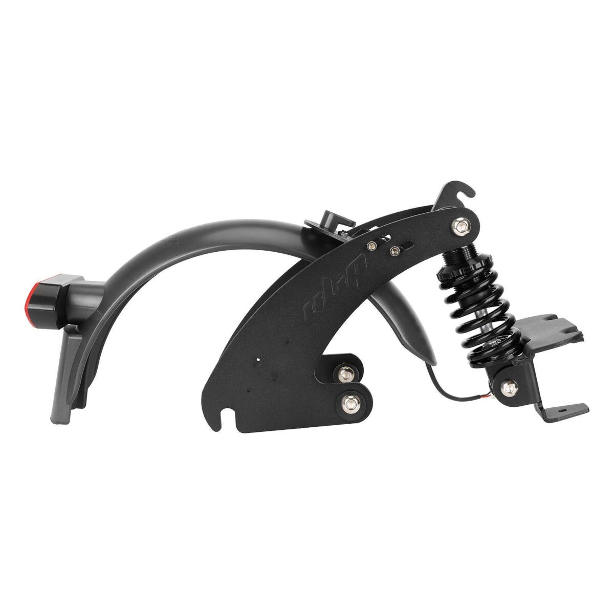 Suspensión trasera Ulip V4 negra con guardabarros de intermitente y soporte metálico para scooter G30 Max - Imagen 5