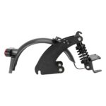 Suspensión trasera Ulip V4 negra con guardabarros de intermitente y soporte metálico para scooter G30 Max - Imagen 5