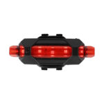 Luz trasera y lateral de advertencia roja recargable por USB para scooters Xiaomi - Imagen 4