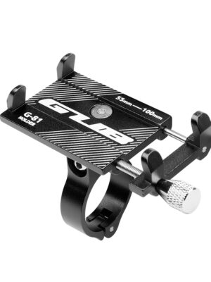 Soporte para teléfono GUB G-81 de aleación de aluminio (negro)