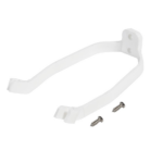 soporte de guardabarros trasero blanco