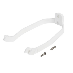 soporte de guardabarros trasero blanco