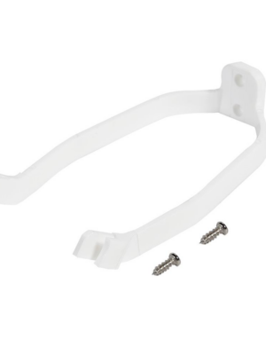 soporte de guardabarros trasero blanco