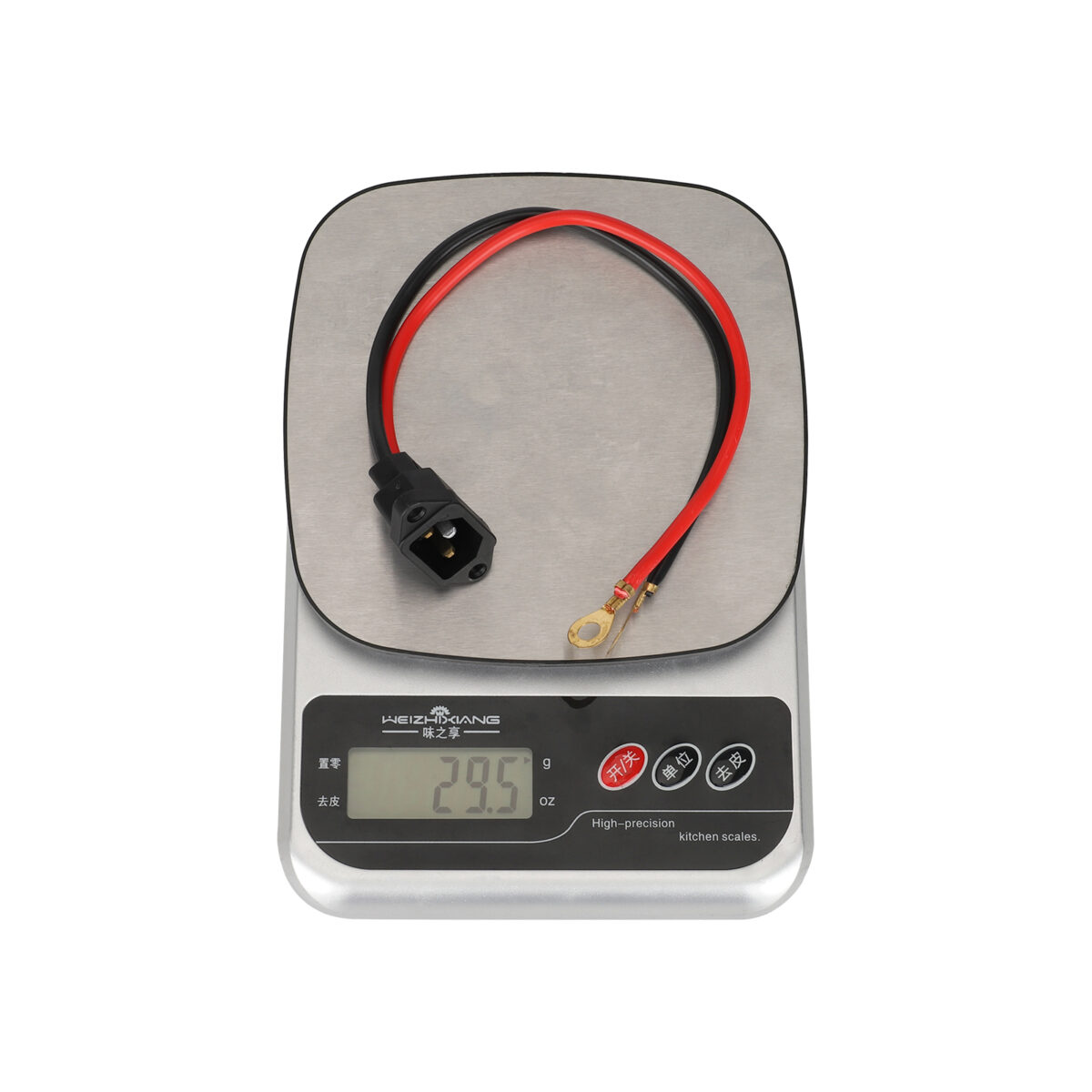 Cable de cobre puro de 2,5 metros cuadrados y 30 cm con conector macho - Imagen 6