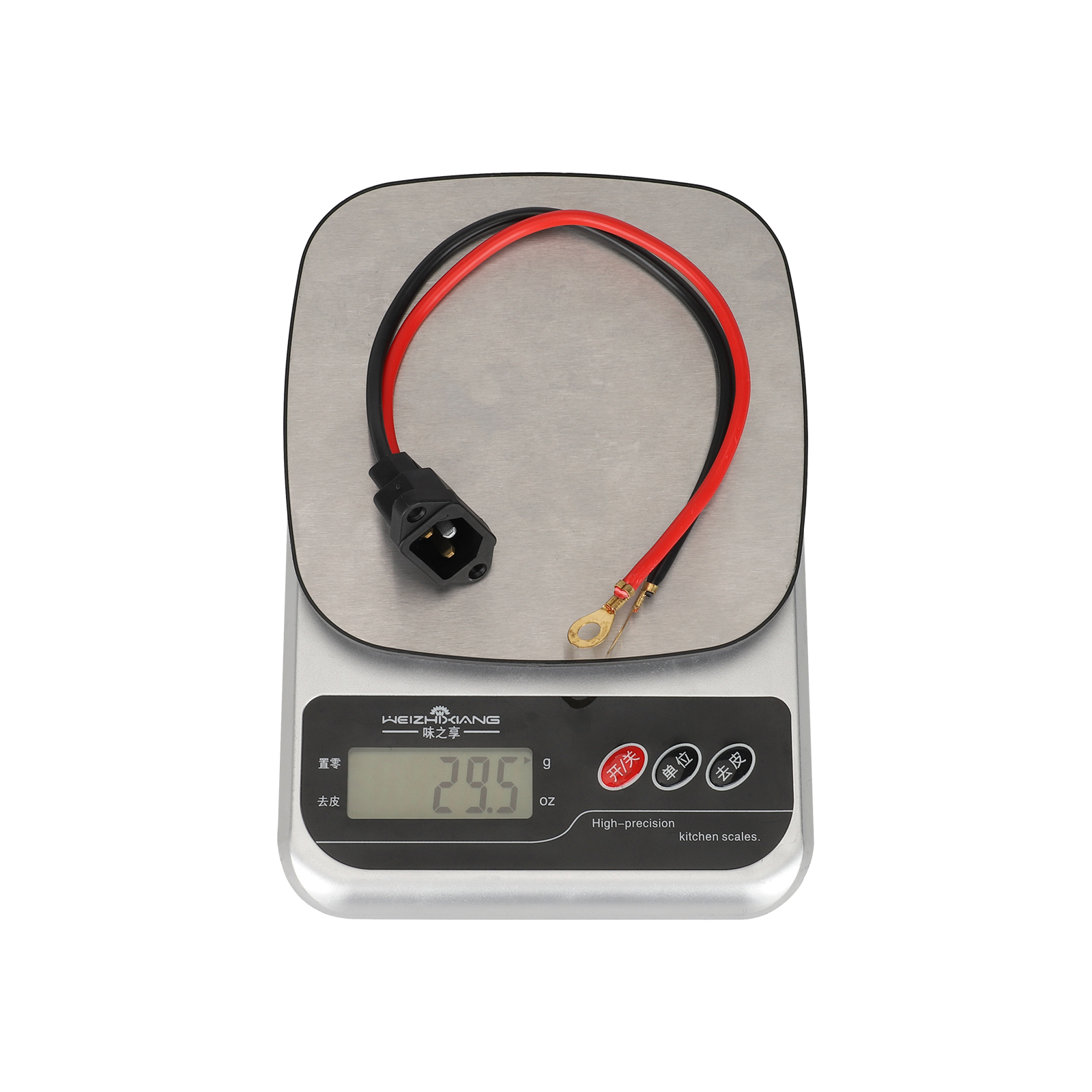 Cable de cobre puro de 2,5 metros cuadrados y 30 cm con conector macho - Imagen 6