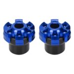Copa de horquilla delantera de aleación de aluminio azul - Imagen 3