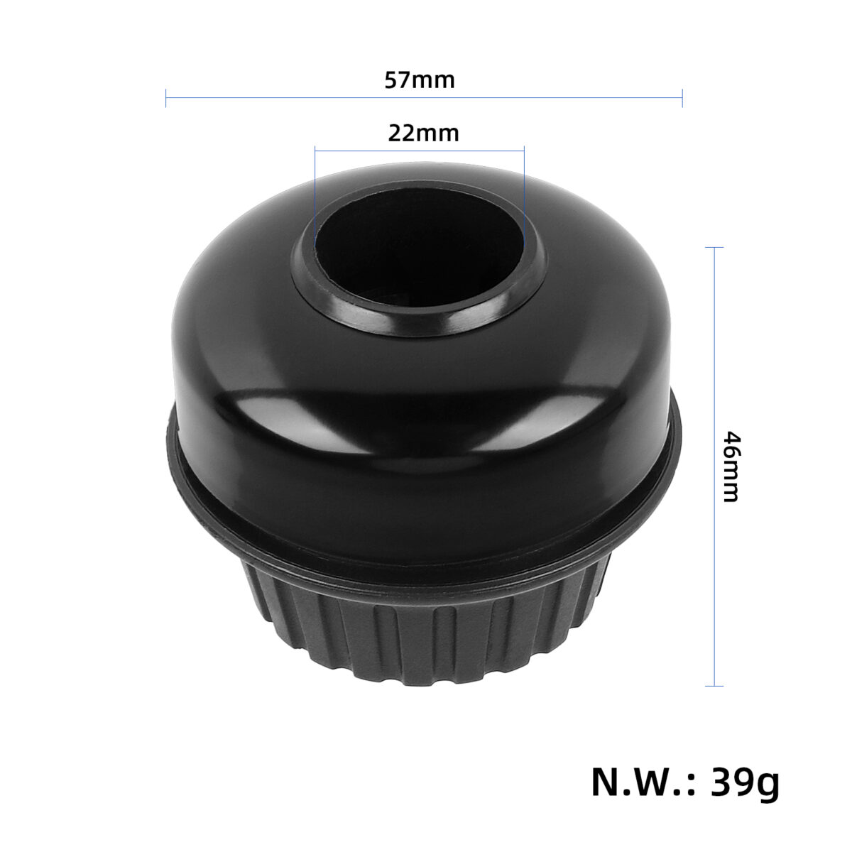 Timbre negro para scooters Max G30 - Imagen 4