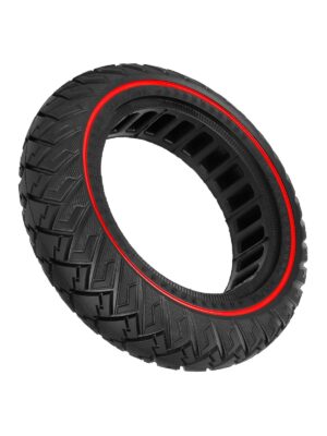 Neumático sólido todoterreno Ulip 250*64 con círculo rojo