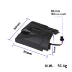 Conjunto de lámpara delantera derecha para Kukirin G2 Master - Imagen 2