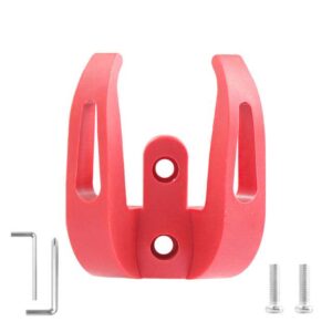 Gancho doble de nailon rojo con herramienta para patinete M365/Pro/1S