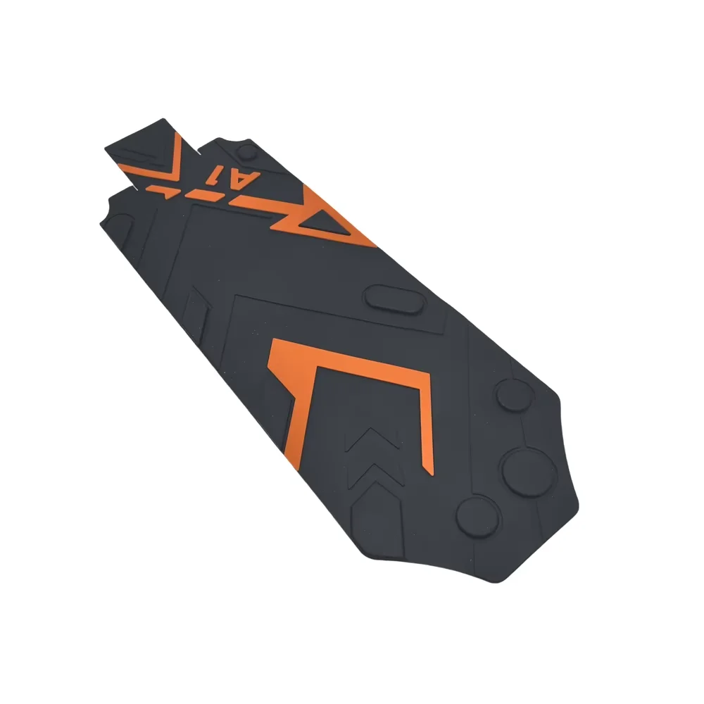 Pedal de reposapiés trasero de cuero para Kukirin A1 - Imagen 3