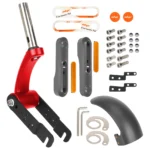 Suspensión delantera con amortiguación de impactos de alta calidad Ulip Red para patinetes de las series Xiaomi M365/1S/PRO/PRO2/MI3