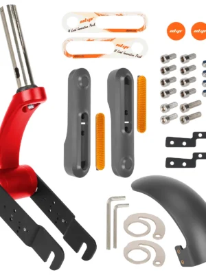 Suspensión delantera con amortiguación de impactos de alta calidad Ulip Red para patinetes de las series Xiaomi M365/1S/PRO/PRO2/MI3