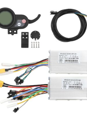 Jipin 52V25A unidad dual A+B dos controladores + instrumento + juego de cables de conexión