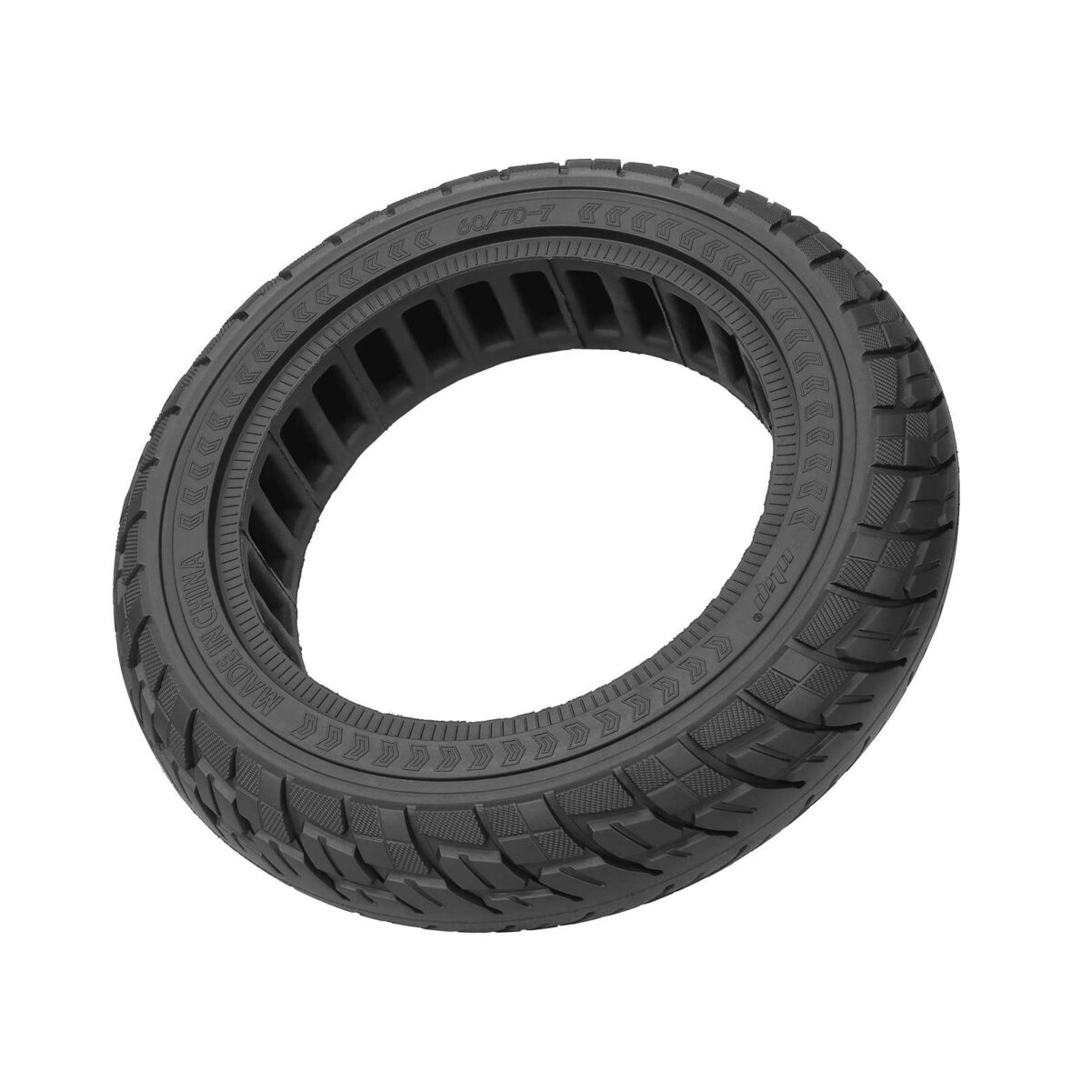 Neumático sólido Ulip negro 60/70-7.0 para patinetes Xiaomi 4 Pro - Imagen 6