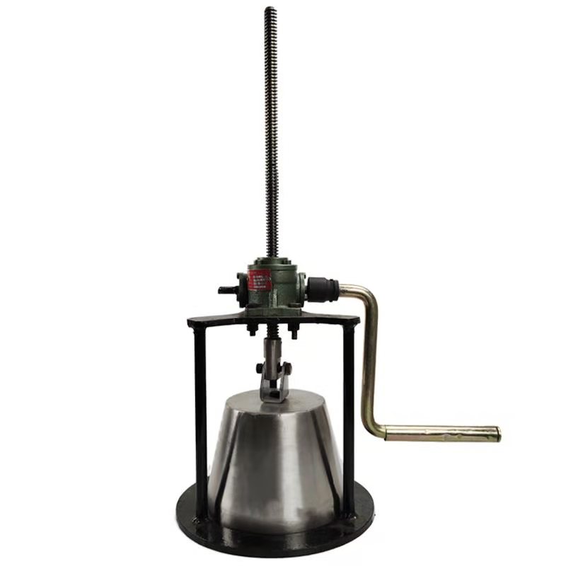 Máquina de carga manual de neumáticos sólidos de 8,5 y 10 pulgadas con doble barril guía