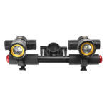 2 faros LED XM-L T6 con manillar para scooters de serie Xiaomi M365