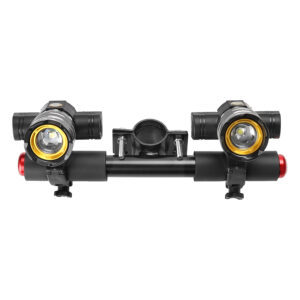 2 faros LED XM-L T6 con manillar para scooters de serie Xiaomi M365