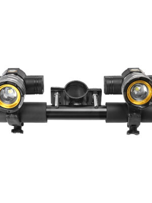2 faros LED XM-L T6 con manillar para scooters de serie Xiaomi M365