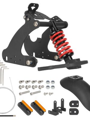 Suspensión trasera roja Ulip para scooter Niu KQI3