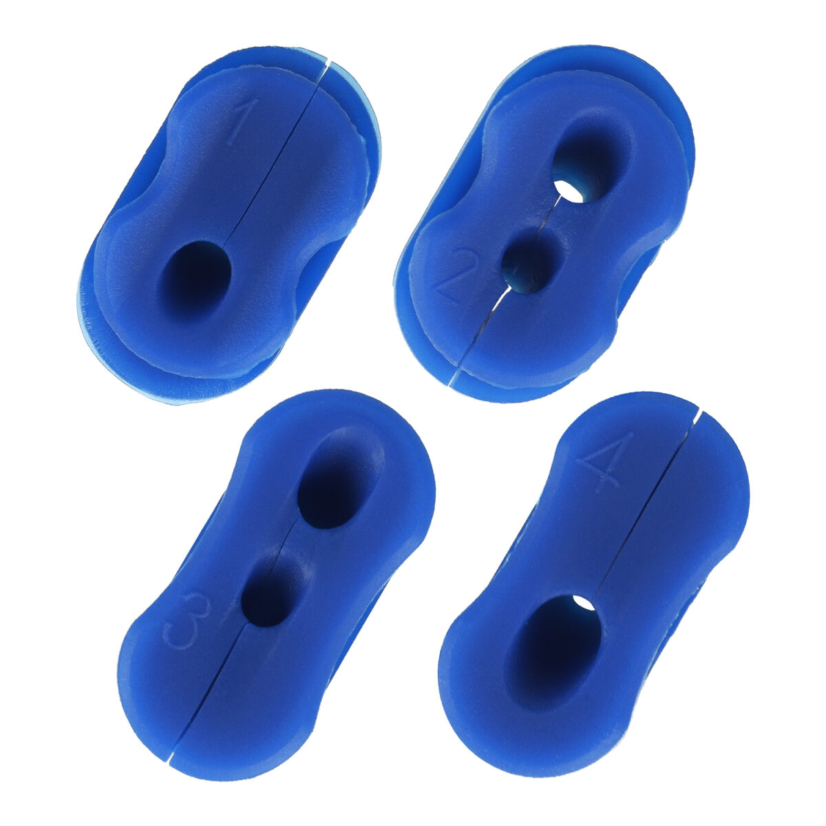 Juego de 4 piezas de silicona azul - Imagen 5