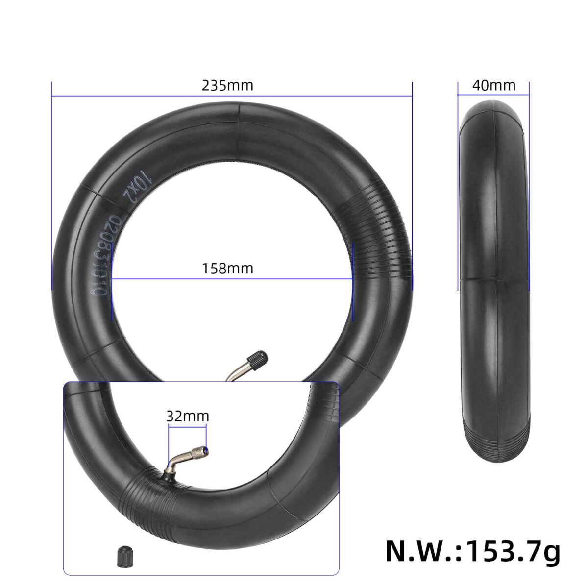 Tubo interior reforzado de 10*2 con grado 0*0 - Imagen 2