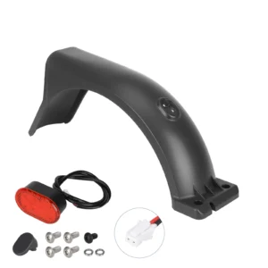 Guardabarros trasero con gancho para luz trasera y tornillos para Xiaomi 5 Max