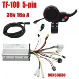 Cable de conexión de 5 pines para controlador de instrumento TF-100 (5 pines), 36 V, 16 A