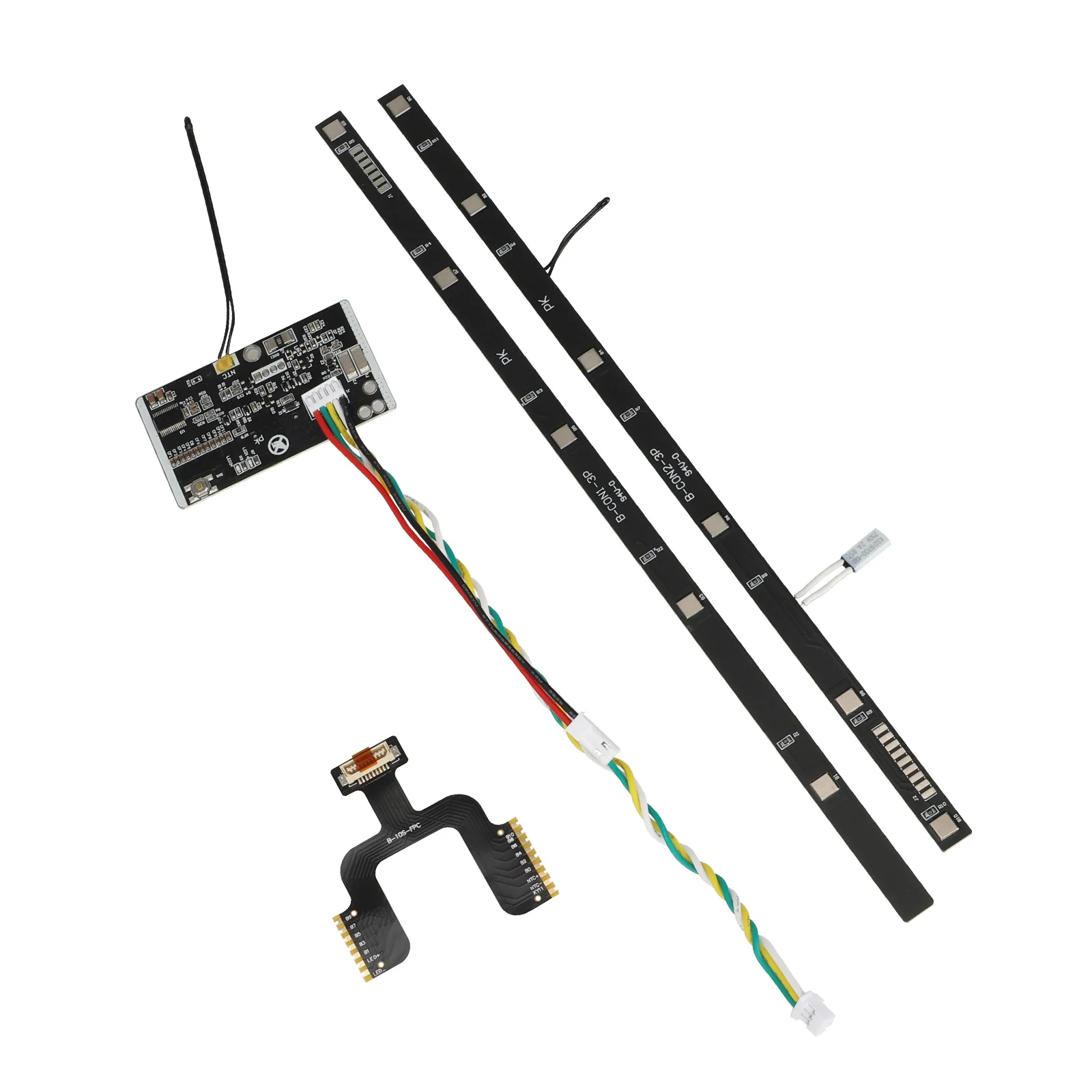 Placa de protección BMS de batería + Placa blanda a juego + Placa de borde a juego con cable para M365 - Imagen 2