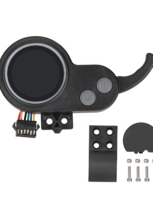 Pantalla J&P 36V-60V con cabezal plano negro