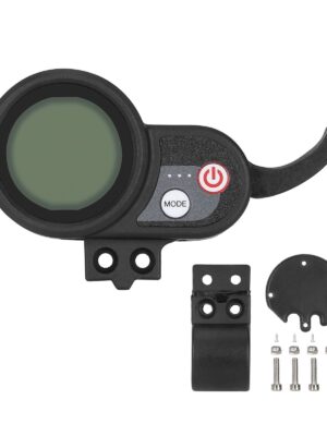 Medidor J&P de 6 pines, cabeza plana negra, 36 V-60 V (estilo antiguo)