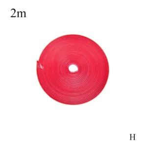 franja anticolisión roja de 2 m