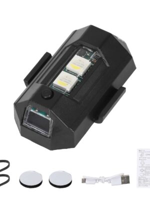 Luces intermitentes de colores para motocicletas (tipo interruptor manual)