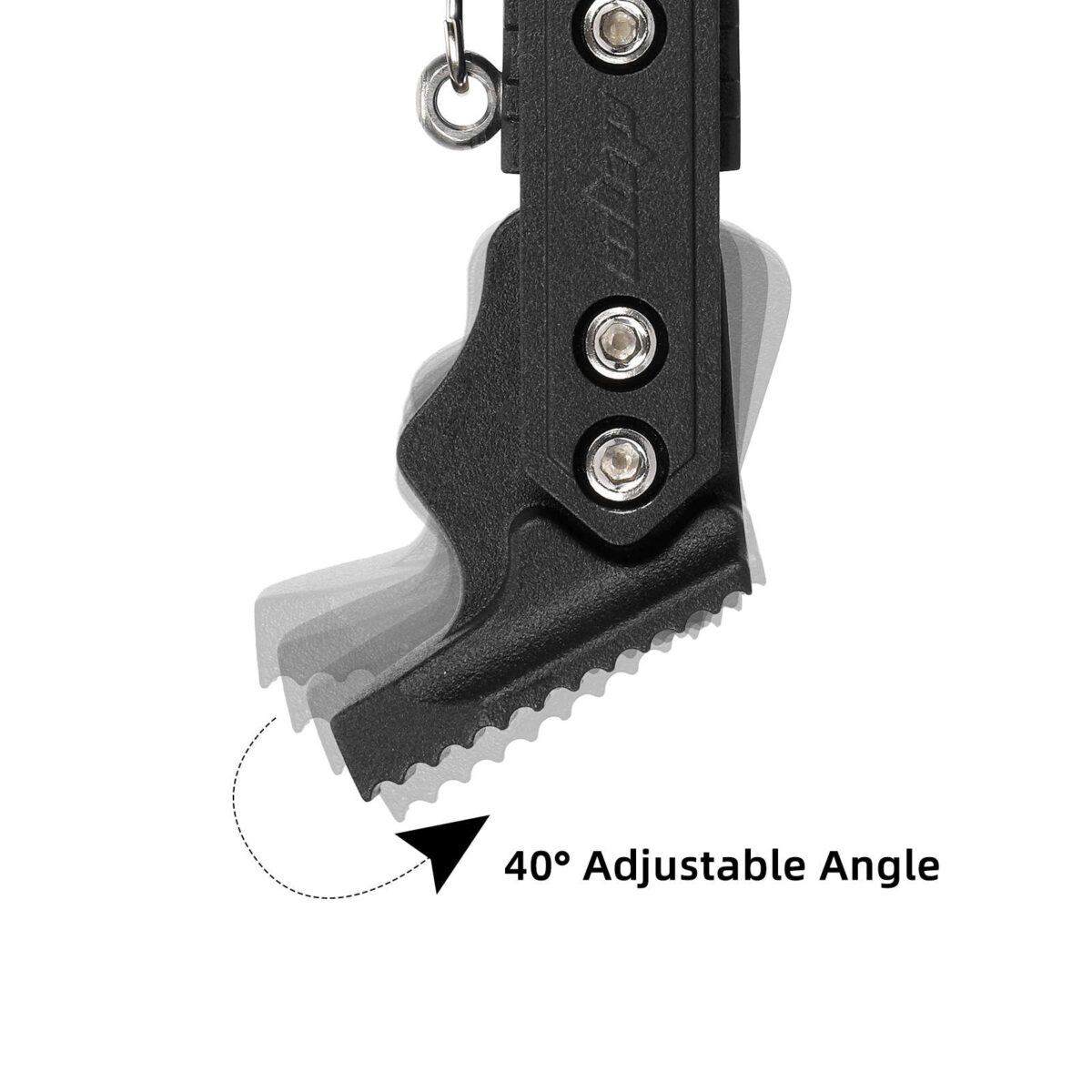 Pata de cabra ajustable Ulip Black para scooters de las series F y Xiaomi 4 - Imagen 3