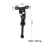 Pata de cabra de 14 cm para patinete Xiaomi con tornillos - Imagen 2