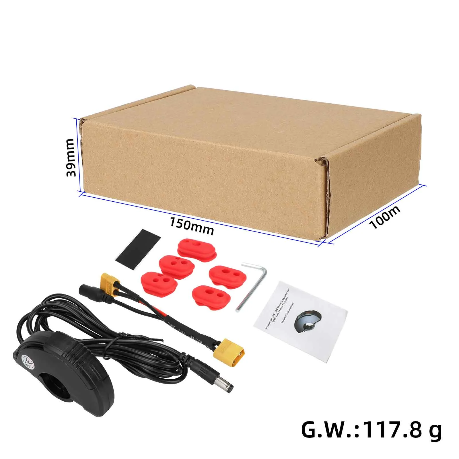 Adaptador de carga USB con cable XT60 - Imagen 3