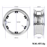 Llanta 10*2.70-6.5 para scooter Dualtron3 Dt3 Speedway 5 - Imagen 2
