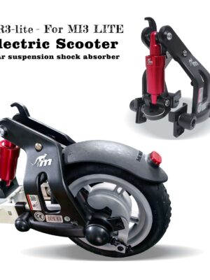 Amortiguador trasero Monorim rojo y negro para Xiaomi 3 Lite