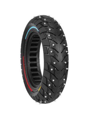 Neumático sólido todoterreno para nieve de tres líneas de color Ulip10*2.5 con ranura de 37 mm (con tornillos antideslizantes)