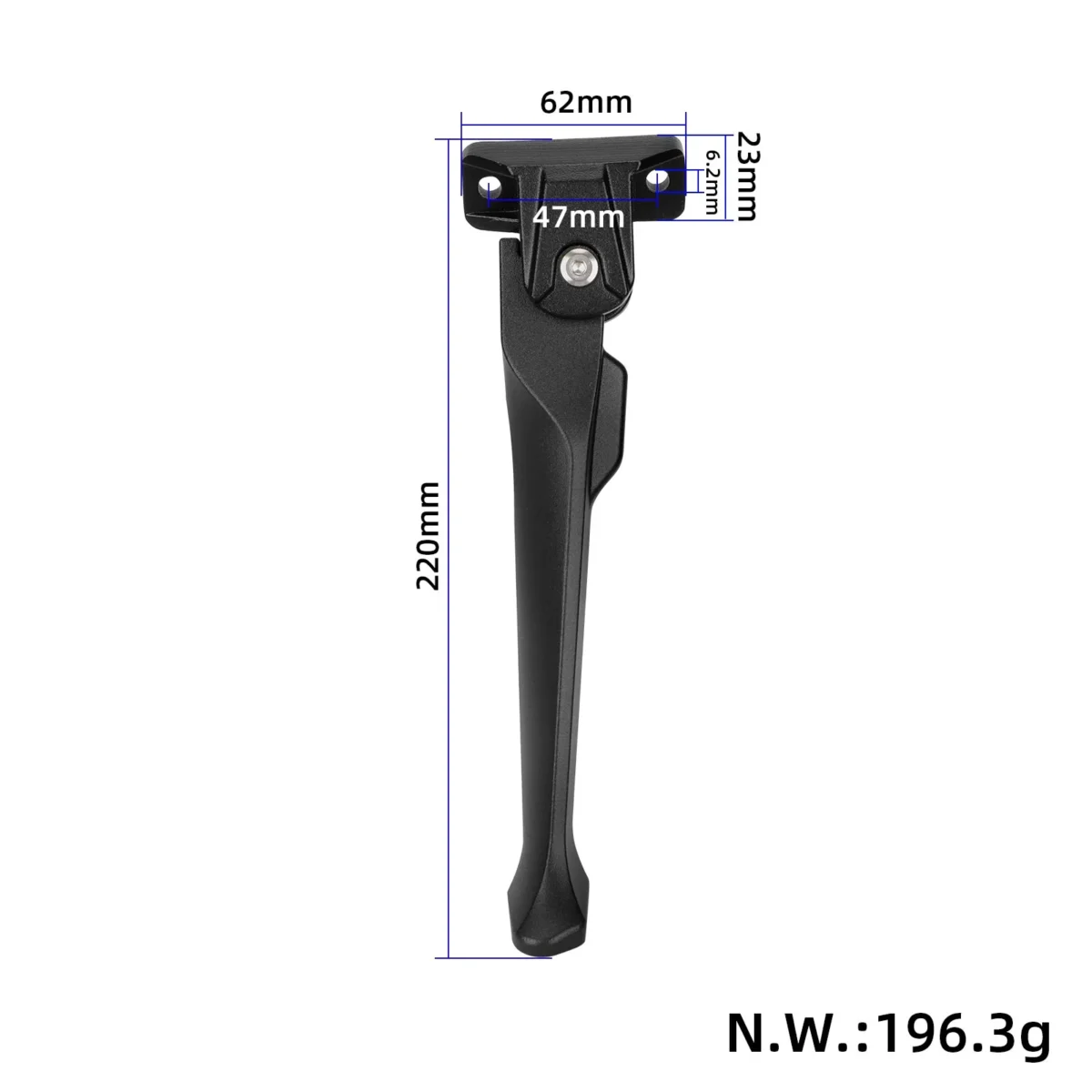 Pie de apoyo Kukirin G3 Pro negro - Imagen 2