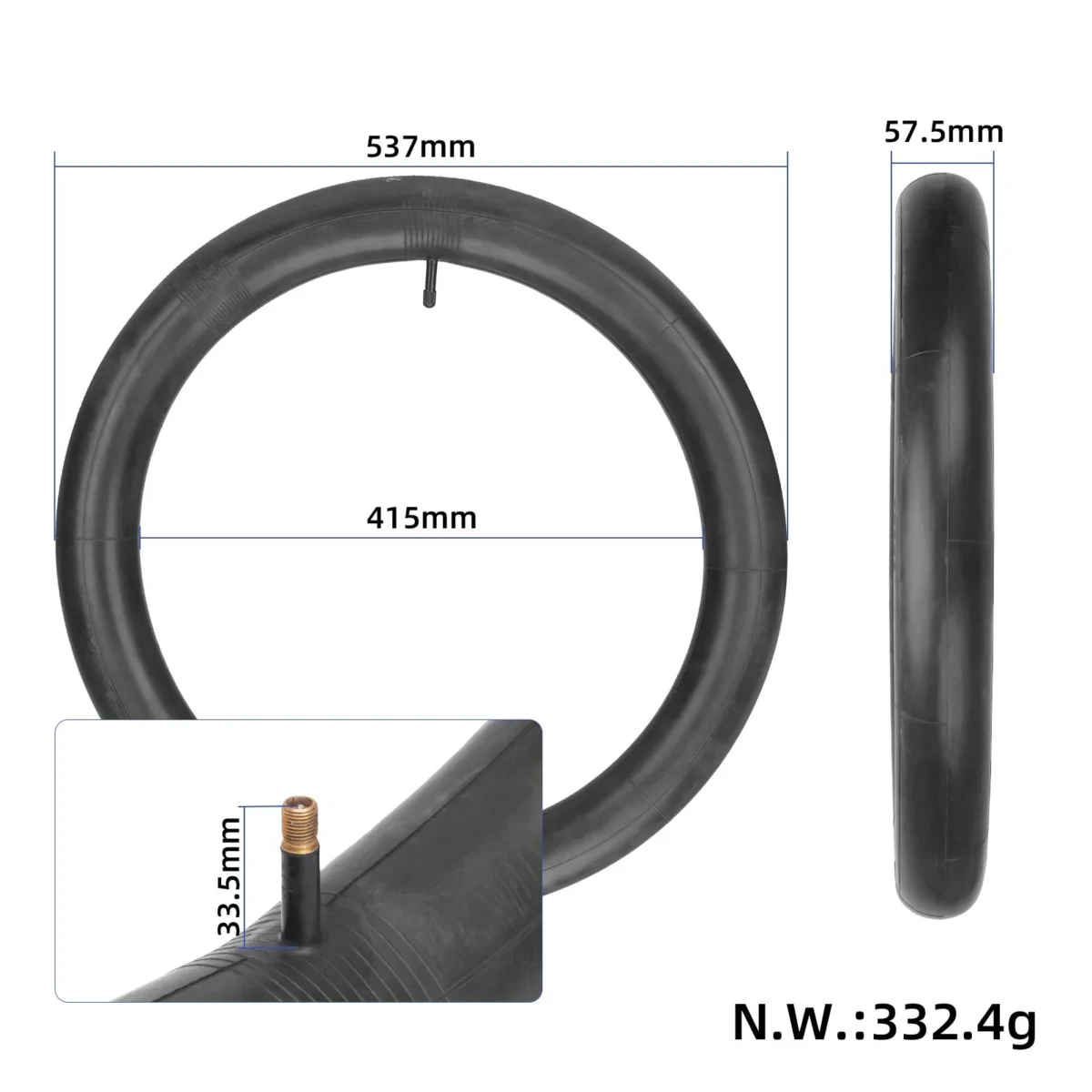 Tubo EXCEL 20*3.0 con boquilla de aire A/V - Imagen 2