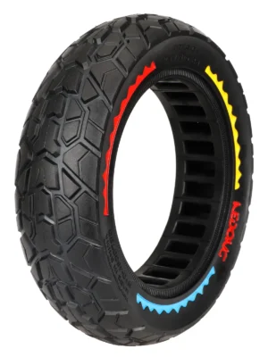 Neumático sólido todoterreno NEDONG 10*2.5 de tres colores (ranura de 45 mm)