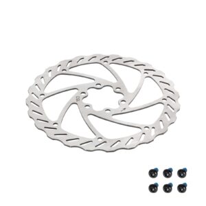 Disco de freno con borde de engranaje de seis orificios de 160 mm (con 6 tornillos)