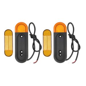 Luz de giro trasera de 12 V + pegatina reflectante