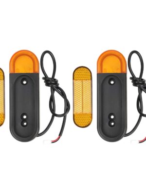 Luz de giro trasera de 12 V + pegatina reflectante