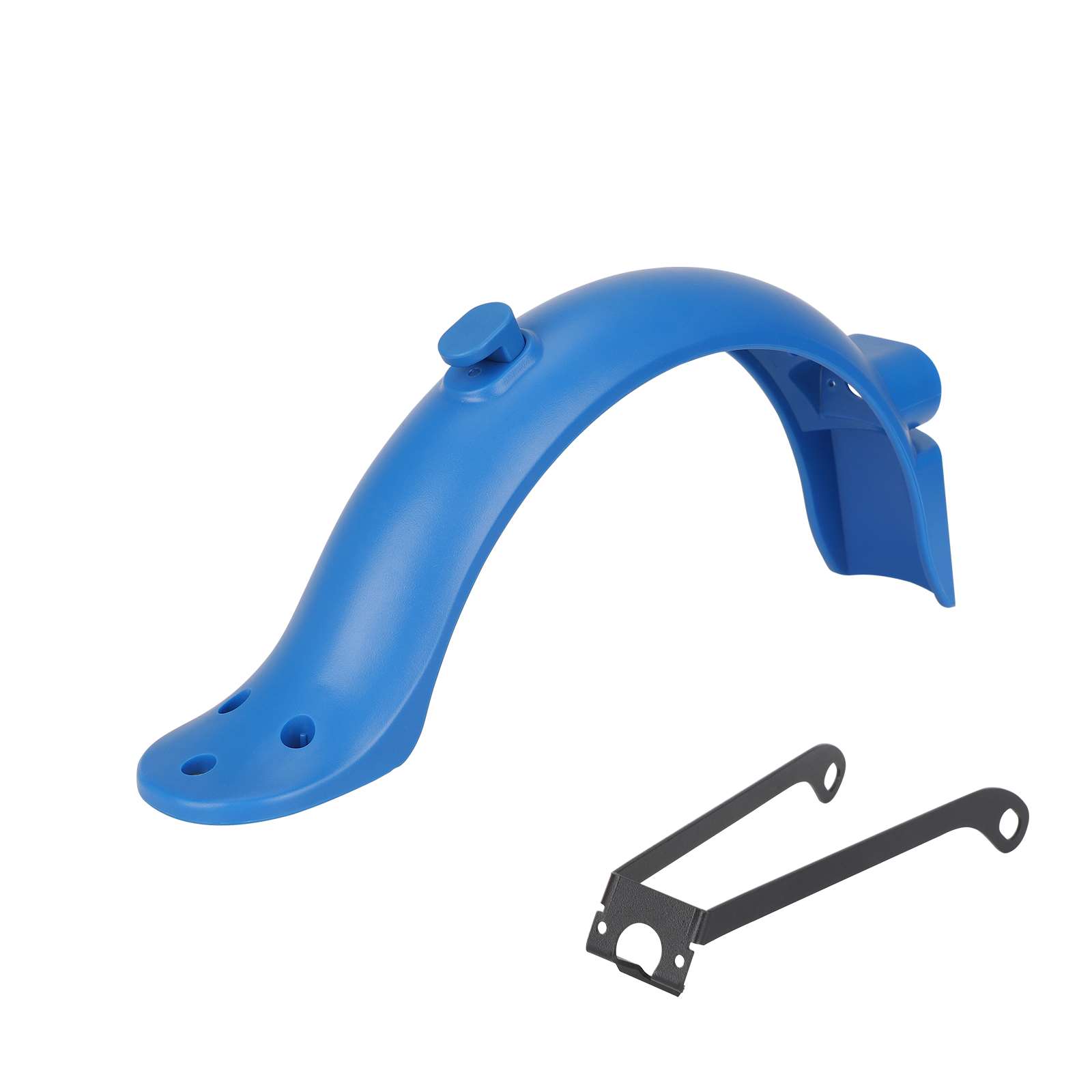 Guardabarros trasero azul Xiaomi M365 Pro/Pro2 con matrícula integrada (con gancho + soporte metálico pro) - Imagen 5