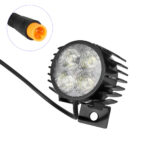 Faro delantero para patinete Kukirin G2 Pro/G2 Pro DB/G2 Max con cabezal impermeable M8 de 180 mm