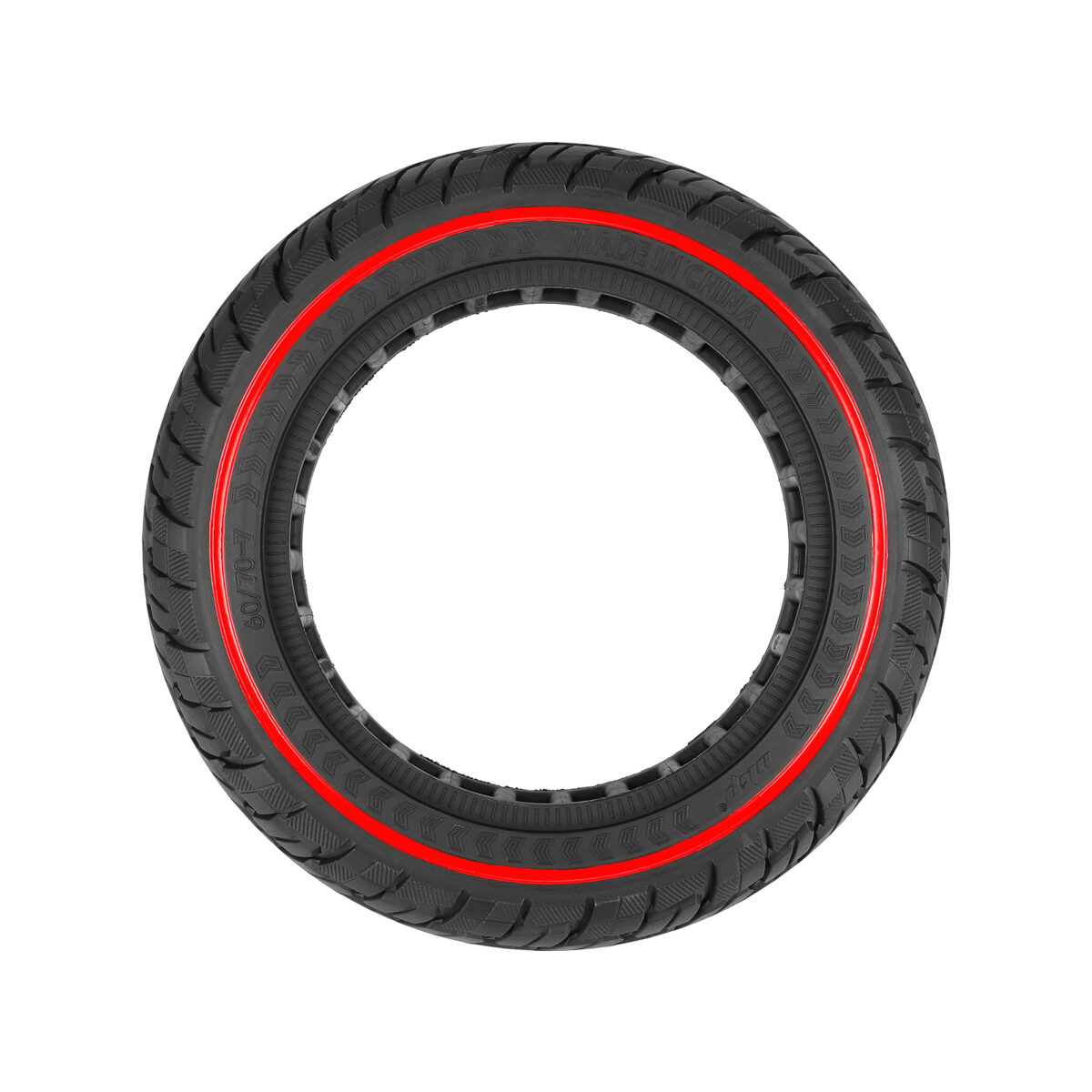 Neumático sólido Ulip 60/70-7.0 con círculo rojo para patinetes Xiaomi 4 Pro/4 Pro Max - Imagen 4