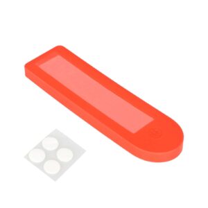 Funda de silicona roja impermeable con pegamento para patinete Xiaomi 4 Pro
